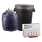 Boardwalk 38 in. x 58 in. 1.1 mil 60 gal. Recycled Low-Density Polyethylene Can Liners - Clear (100/Carton)
